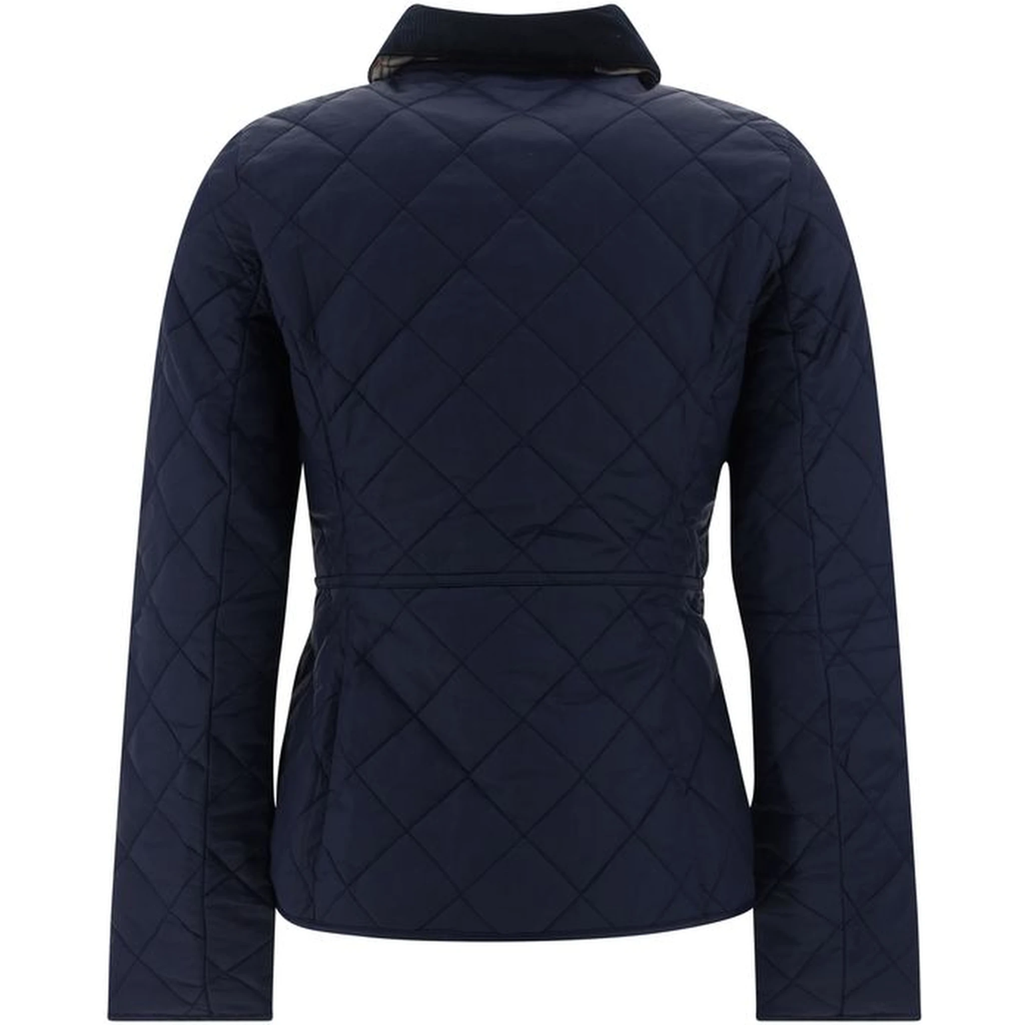 Blue Polyester Coat