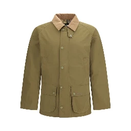 Beige Polyamide Rain Coat