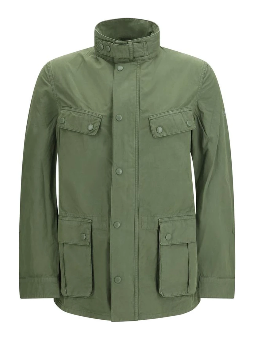 Bicolor Cotton Coat