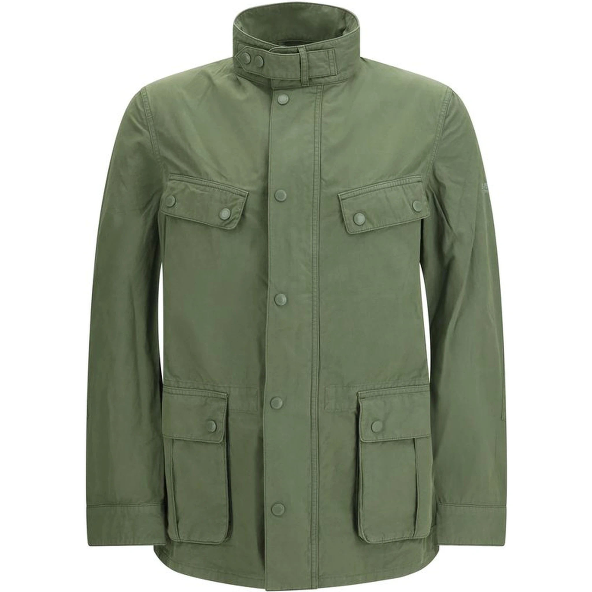Bicolor Cotton Coat