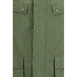 Bicolor Cotton Coat