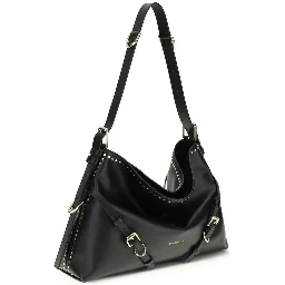 Black Calf Leather Bos Taurus Handbag