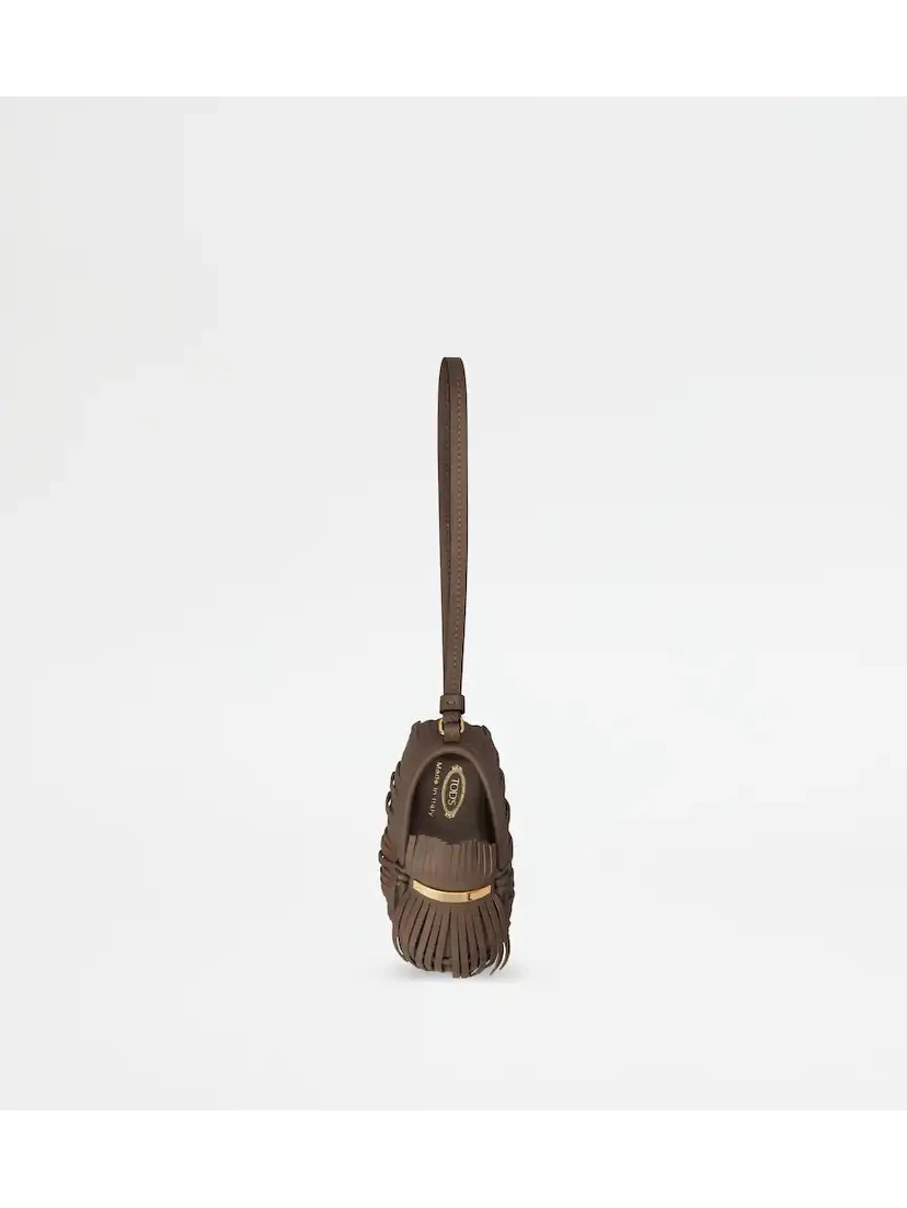 "Gommino" leather charm