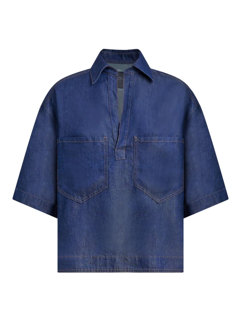 Dondup Shirts Blue