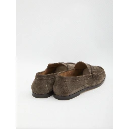 Soft suede loafers