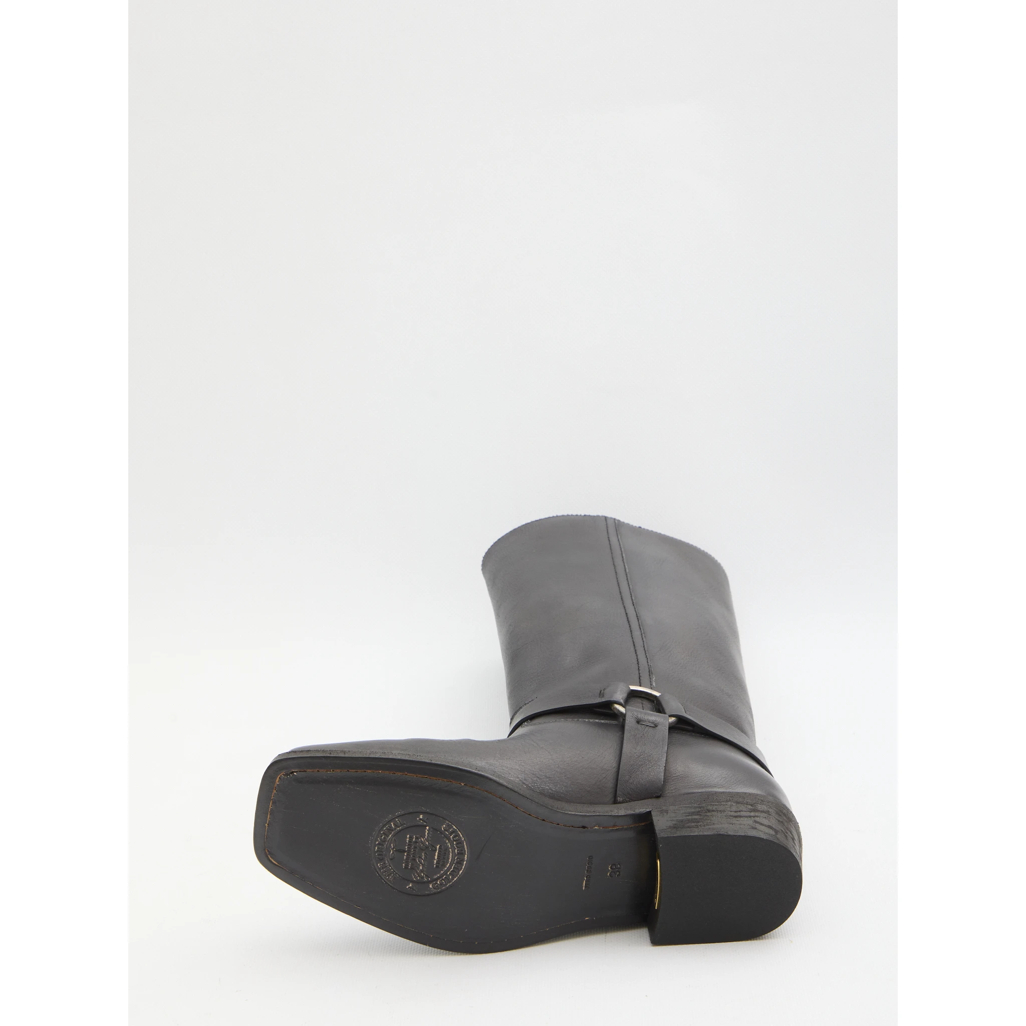 High Biker boots