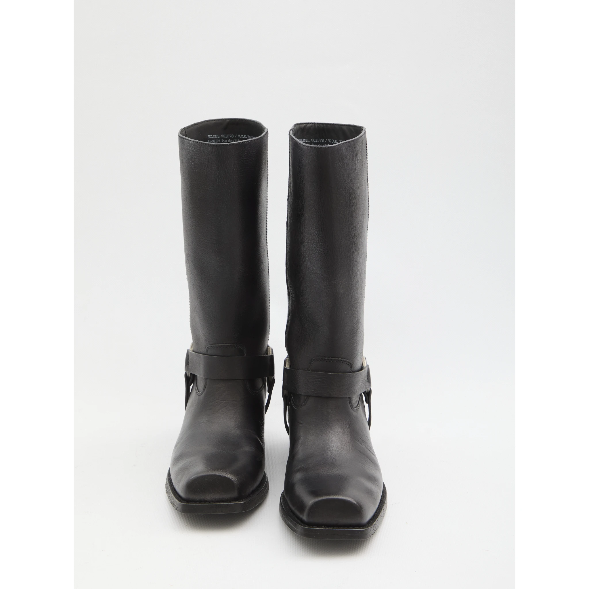High Biker boots