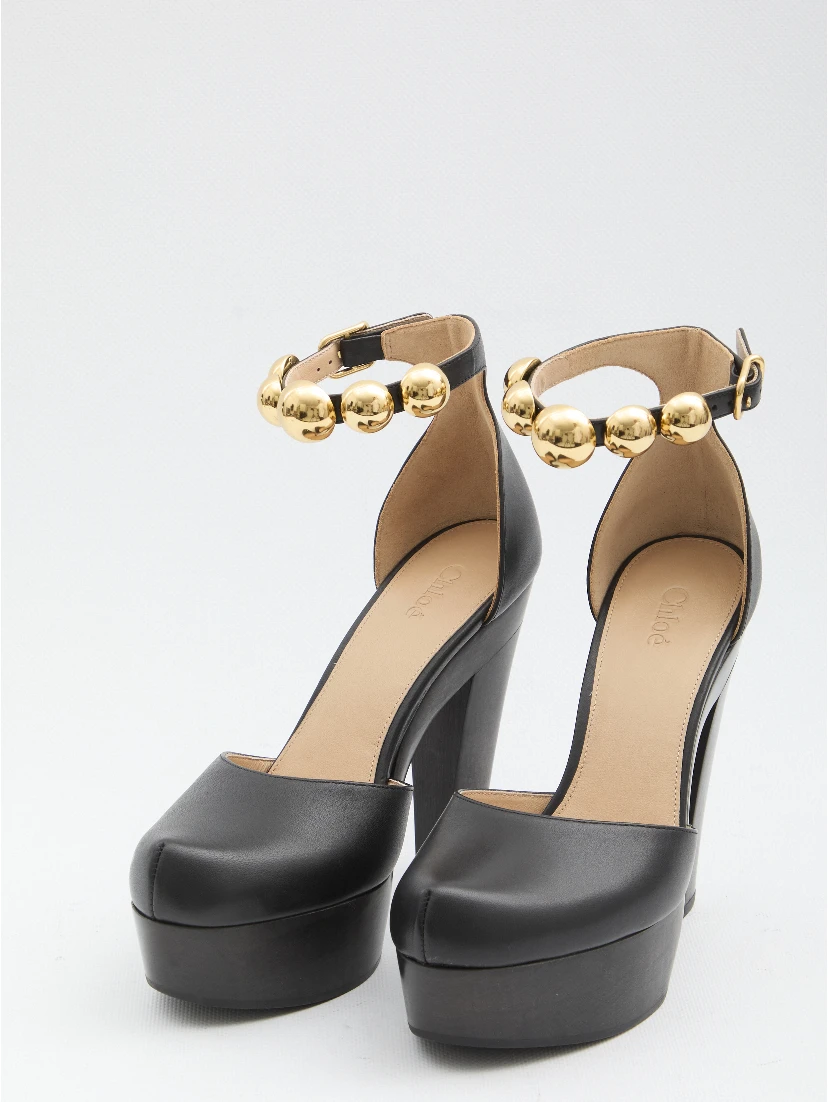 Lola platform pumps