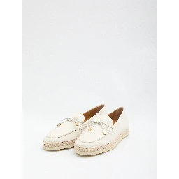 Leather loafers