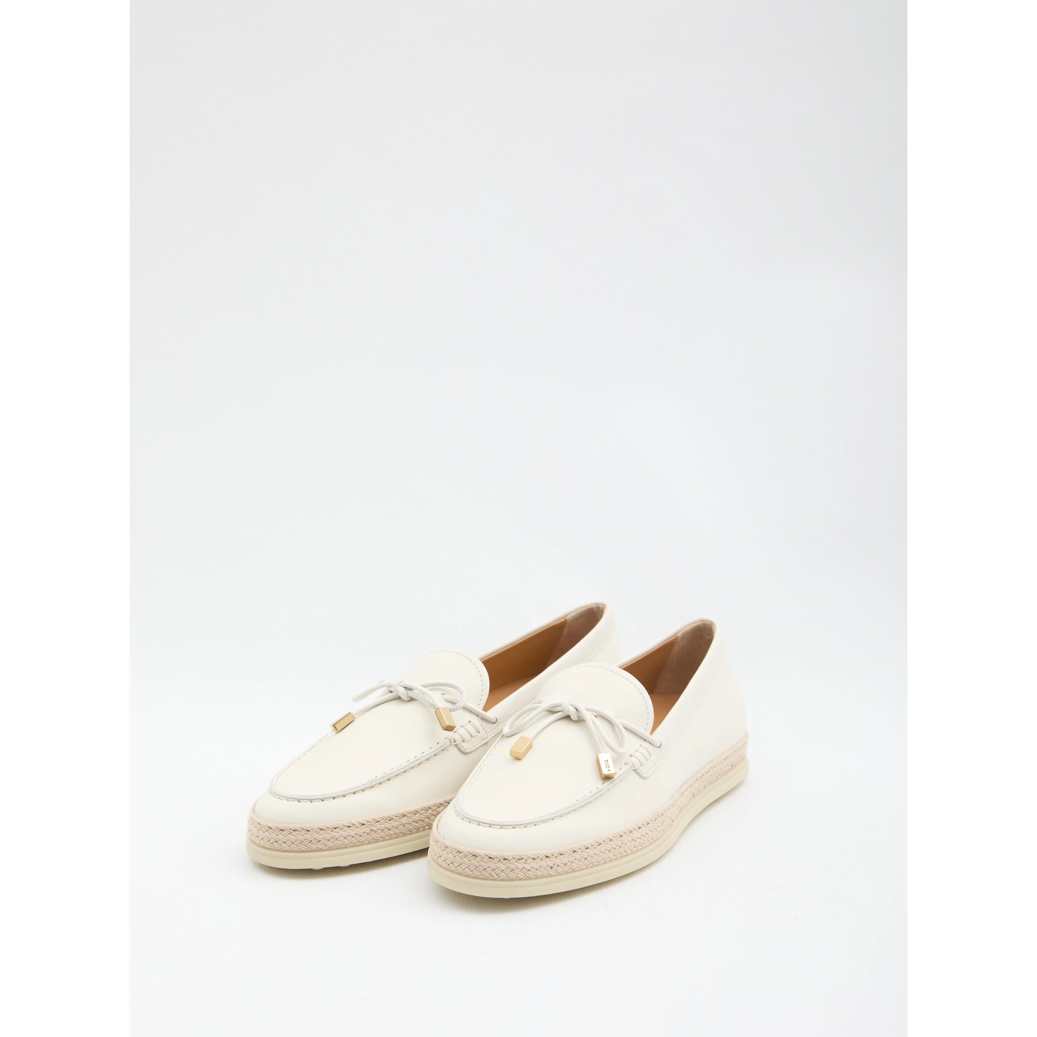 Leather loafers