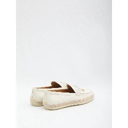 Leather loafers