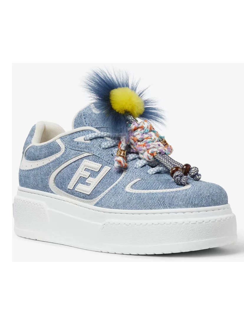 Fendi Sneakers Clear Blue