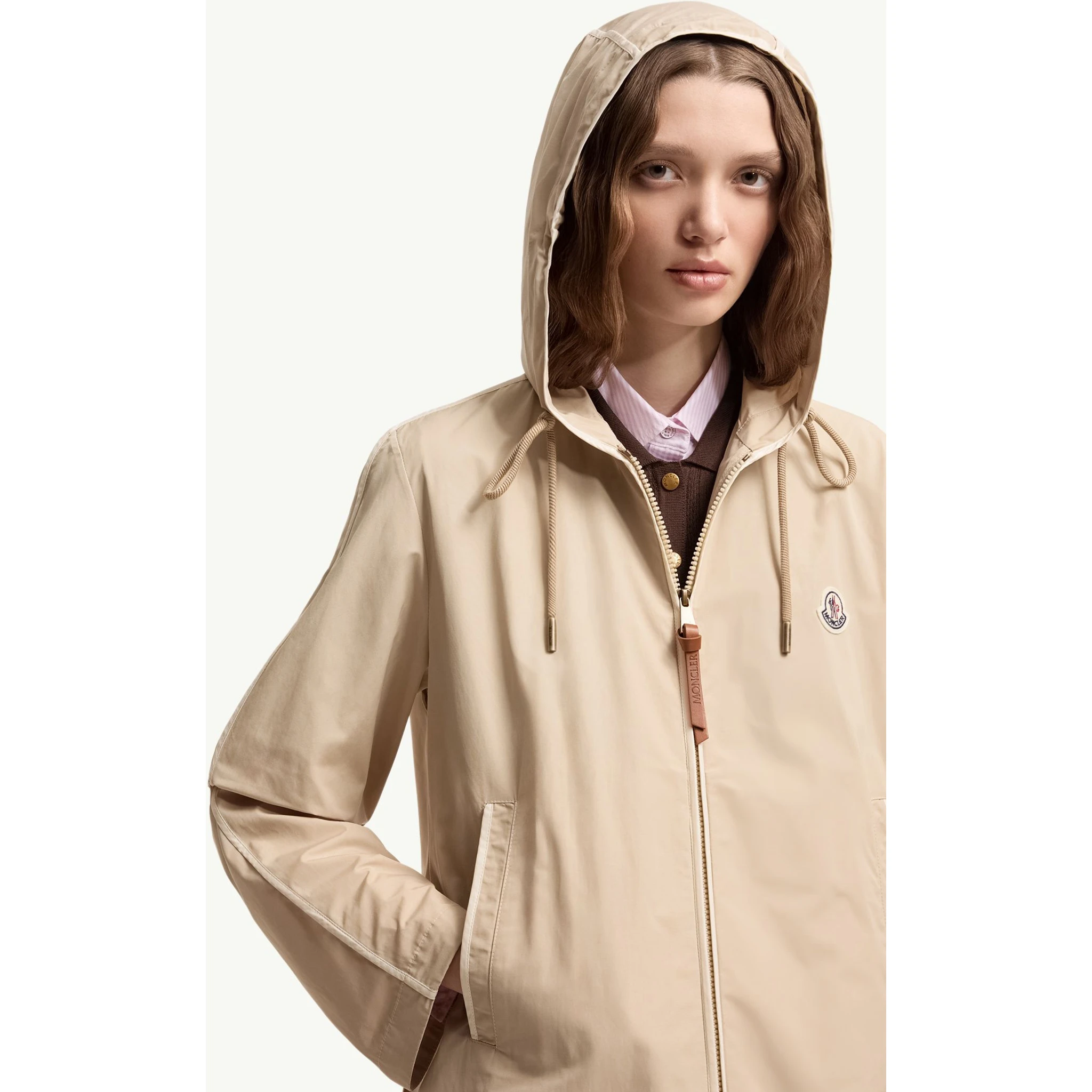 Moncler Jackets Beige