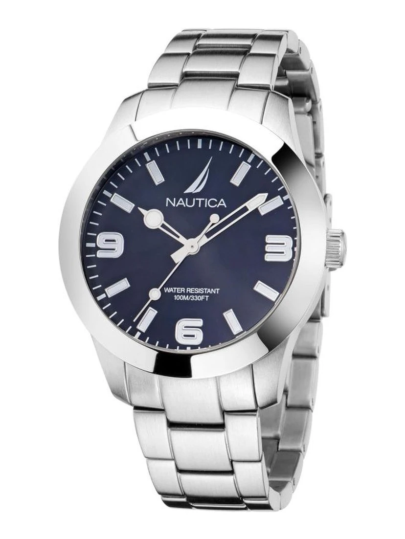 Gray Stainless Steel Dress Watch