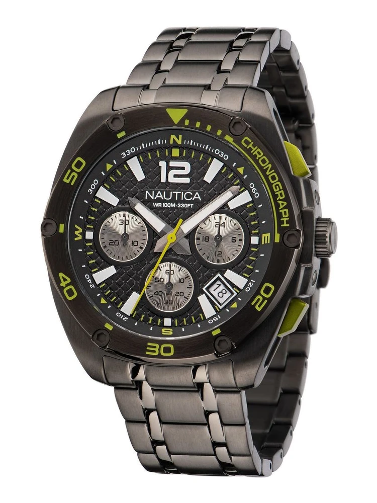 Gray Stainless Steel Sport Watch