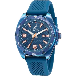 Blue Synthetic Sport Watch