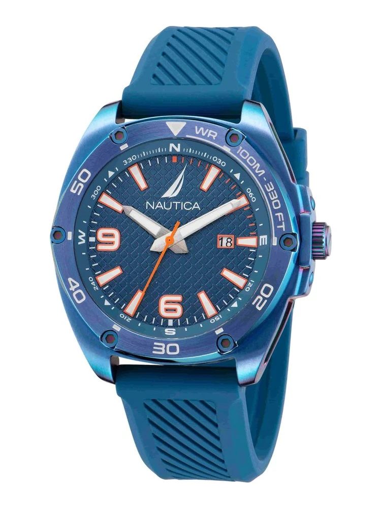 Blue Synthetic Sport Watch