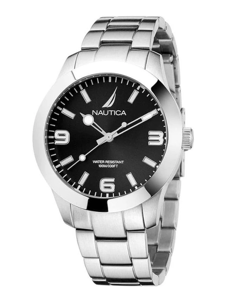 Gray Stainless Steel Dress Watch