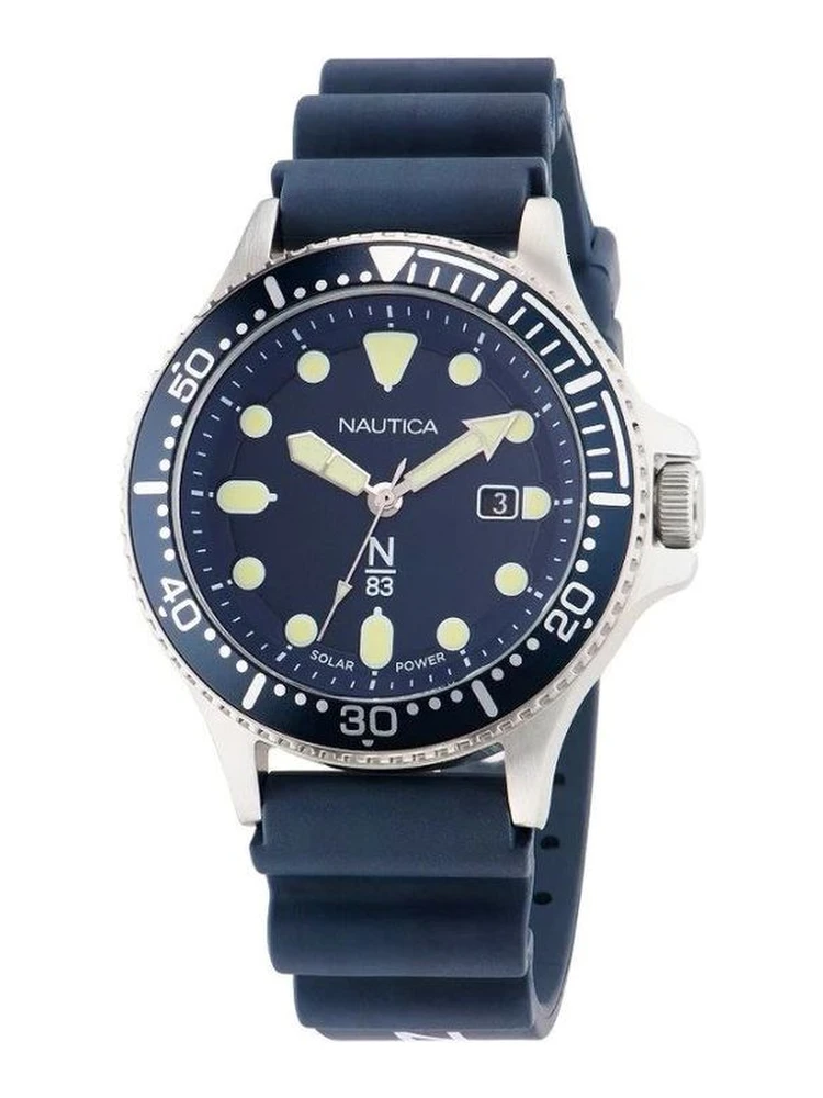 Blue Synthetic Sport Watch