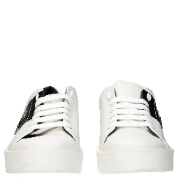 White Leather Sneakers