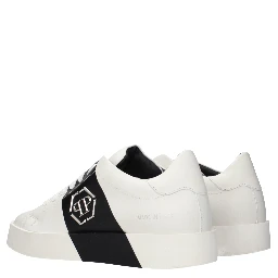White Leather Sneakers