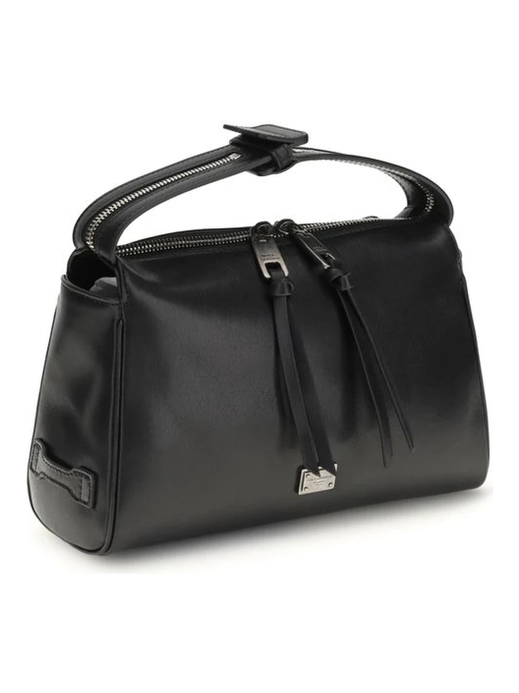 Black Calf Leather Bos Taurus Shoulder Bag alternative