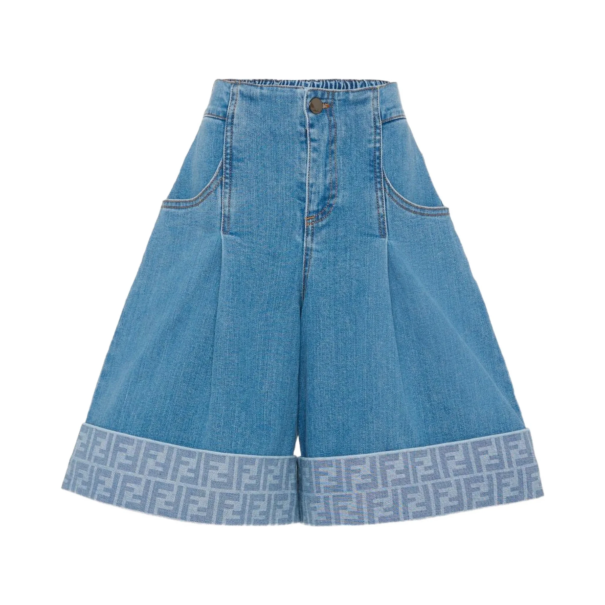 FENDI KIDS Shorts Blue