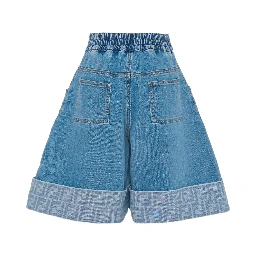 FENDI KIDS Shorts Blue