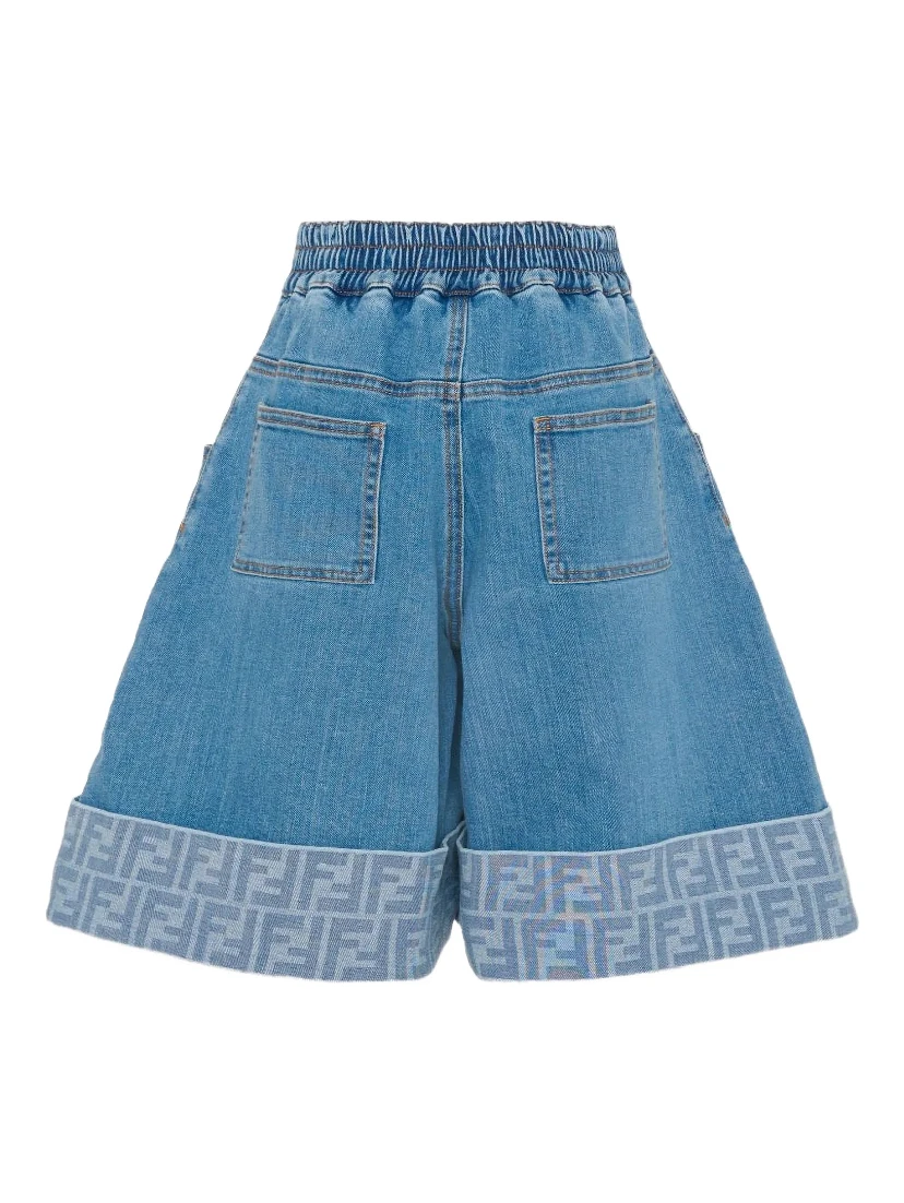FENDI KIDS Shorts Blue