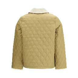 Beige Polyamide Jackets And Coat