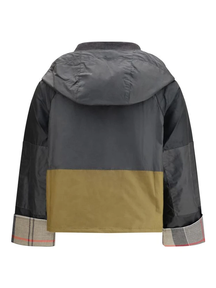 Black Cotton Full-Length Jacket alternative
