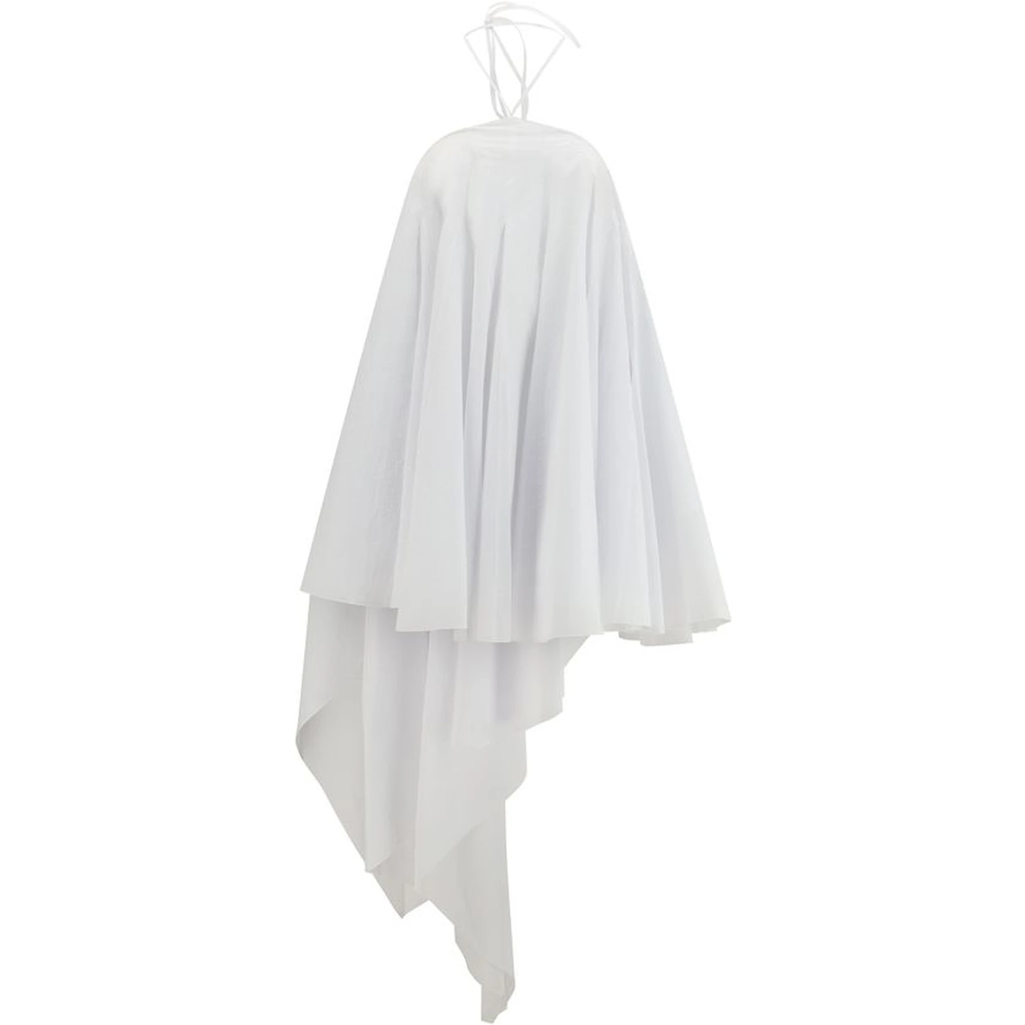 White Cotton Casual Dress