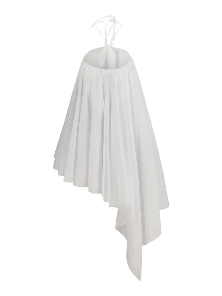 White Cotton Casual Dress alternative