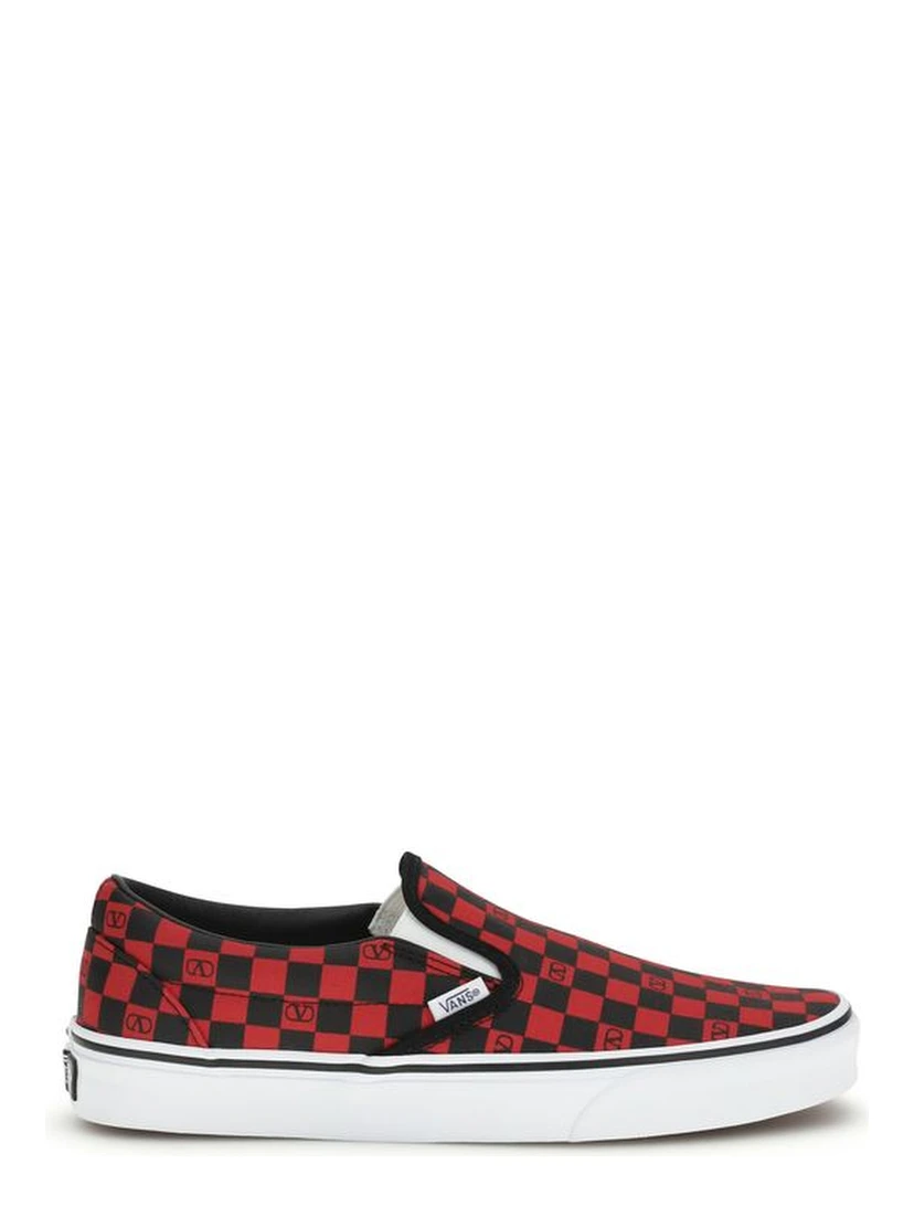 Multicolor Cotton Low Top Sneakers