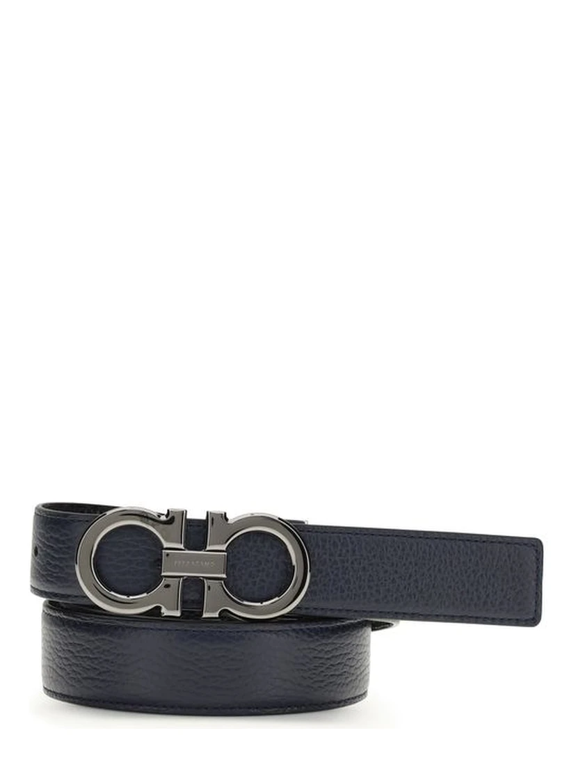 Blue Calf Leather Bos Taurus Regular Belt