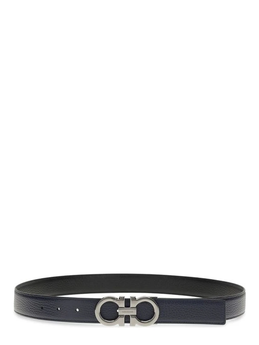 Blue Calf Leather Bos Taurus Regular Belt