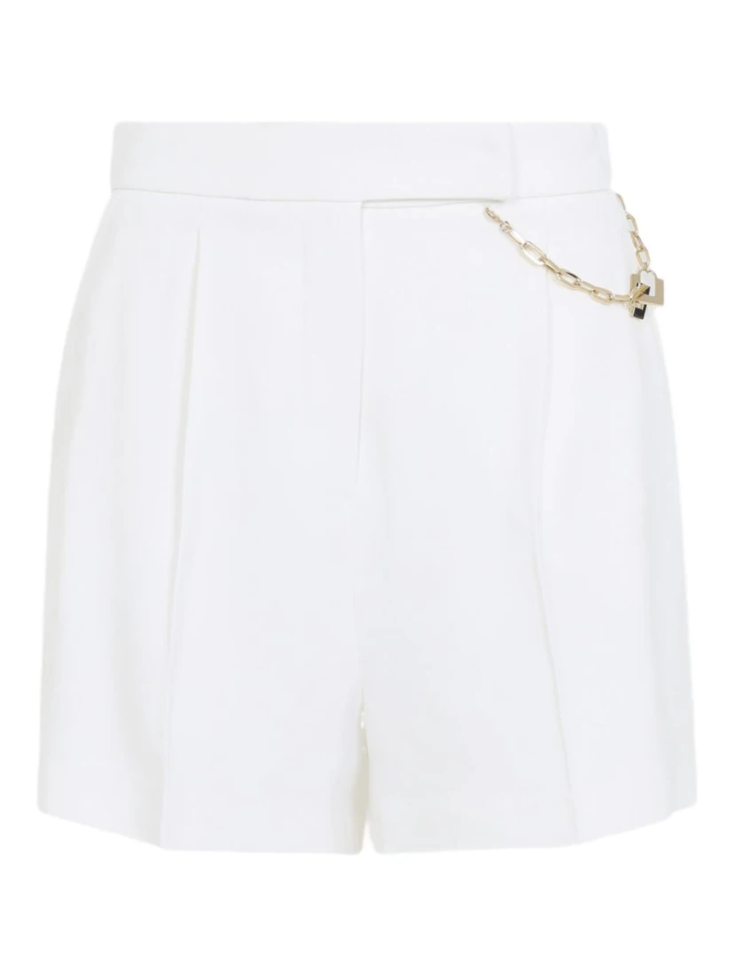 Elisabetta Franchi Shorts Ivory