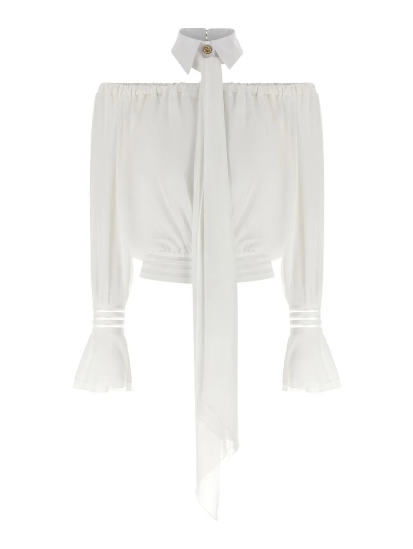 Elisabetta Franchi Shirts Ivory