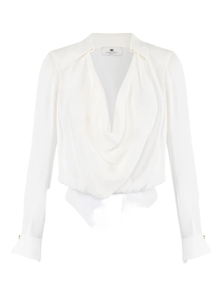 Elisabetta Franchi Shirts Ivory