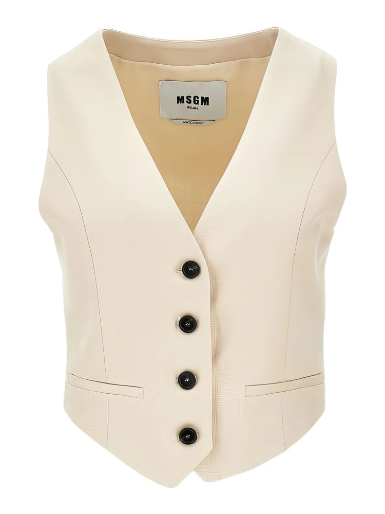 MSGM Jackets Beige