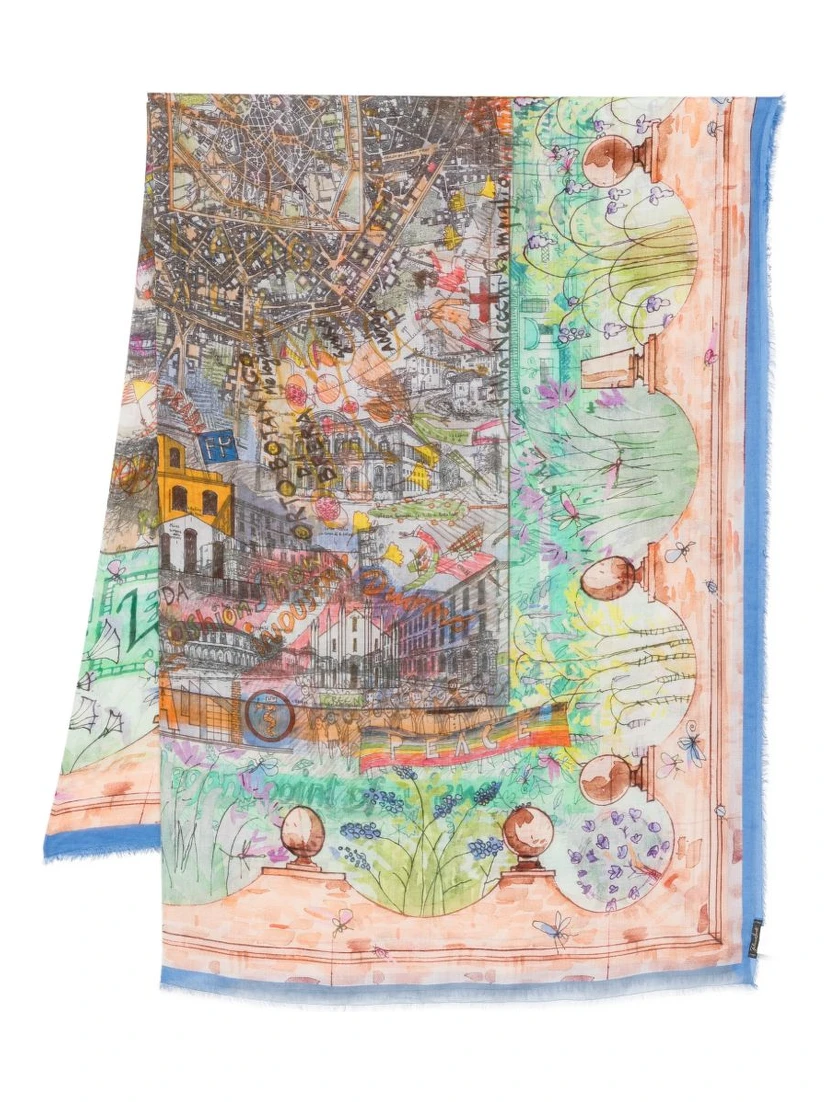 Faliero Sarti Scarfs MultiColour