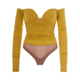 Elisabetta Franchi Top Yellow