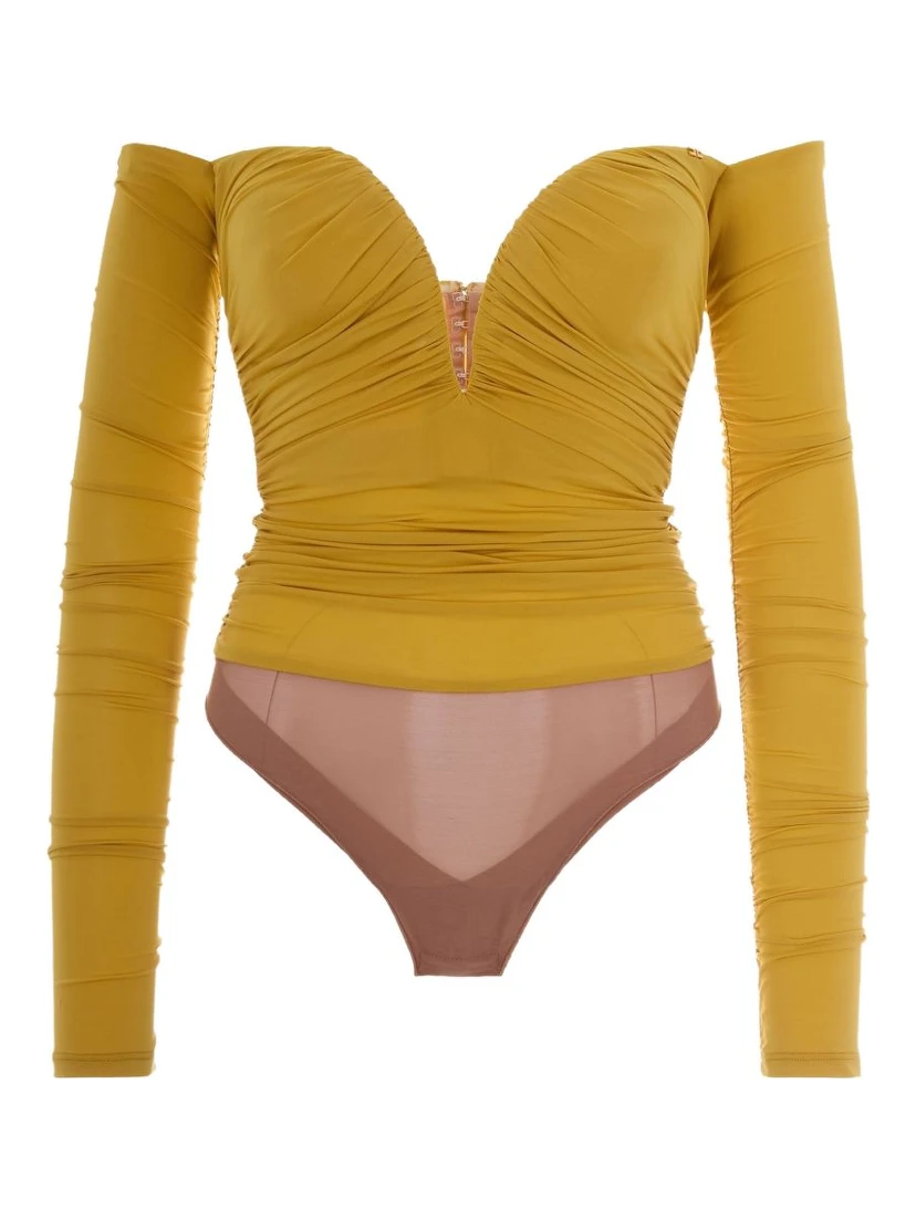 Elisabetta Franchi Top Yellow