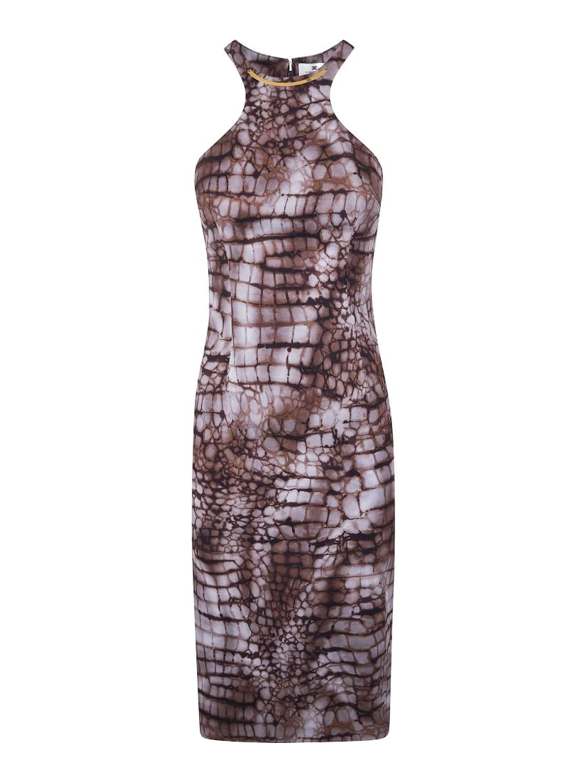 Elisabetta Franchi Dresses Brown