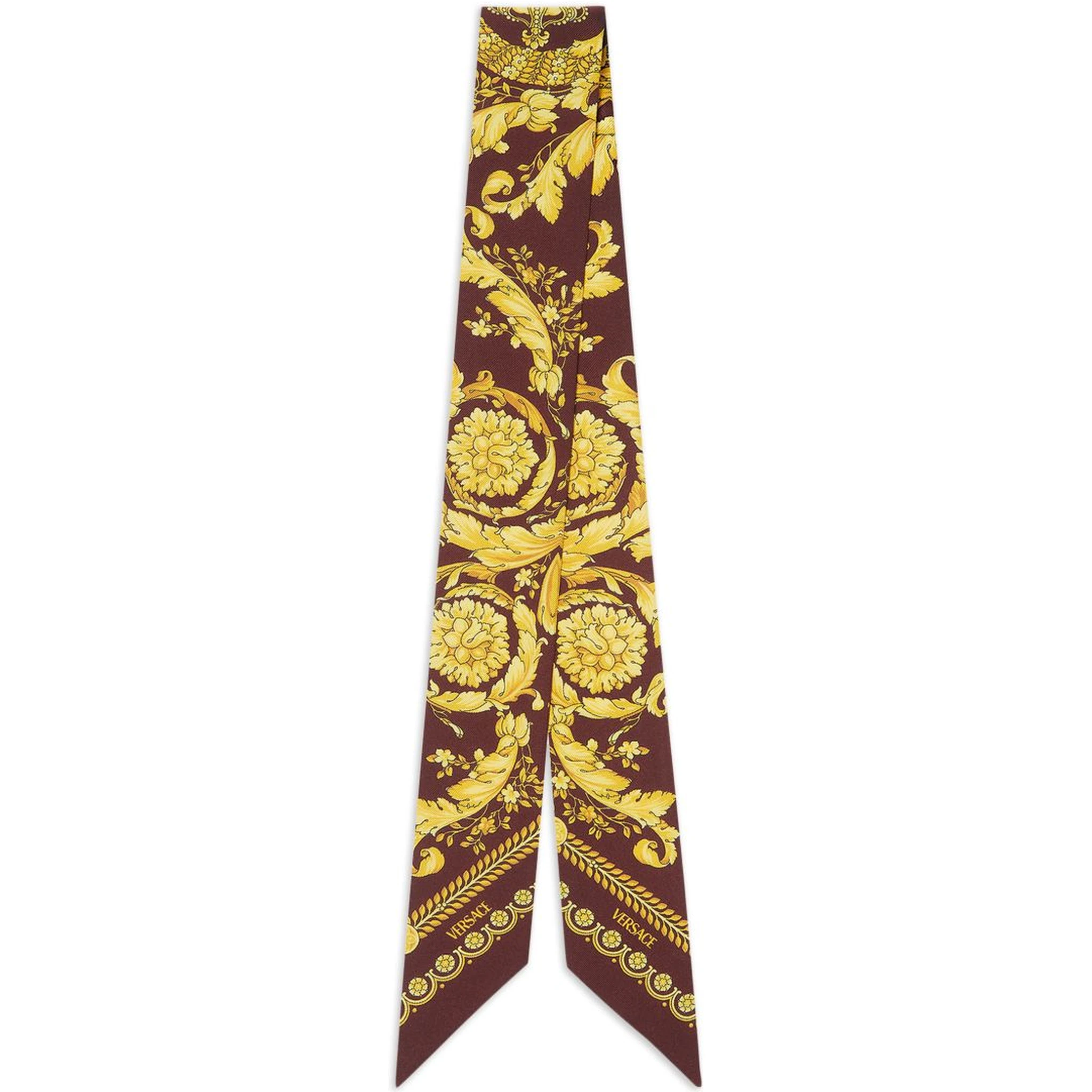 Versace Scarfs Bordeaux