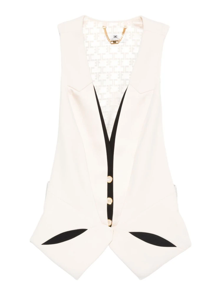 Elisabetta Franchi Jackets Cream
