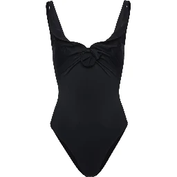 SWIMSUIT WITH FLOWER DETAIL