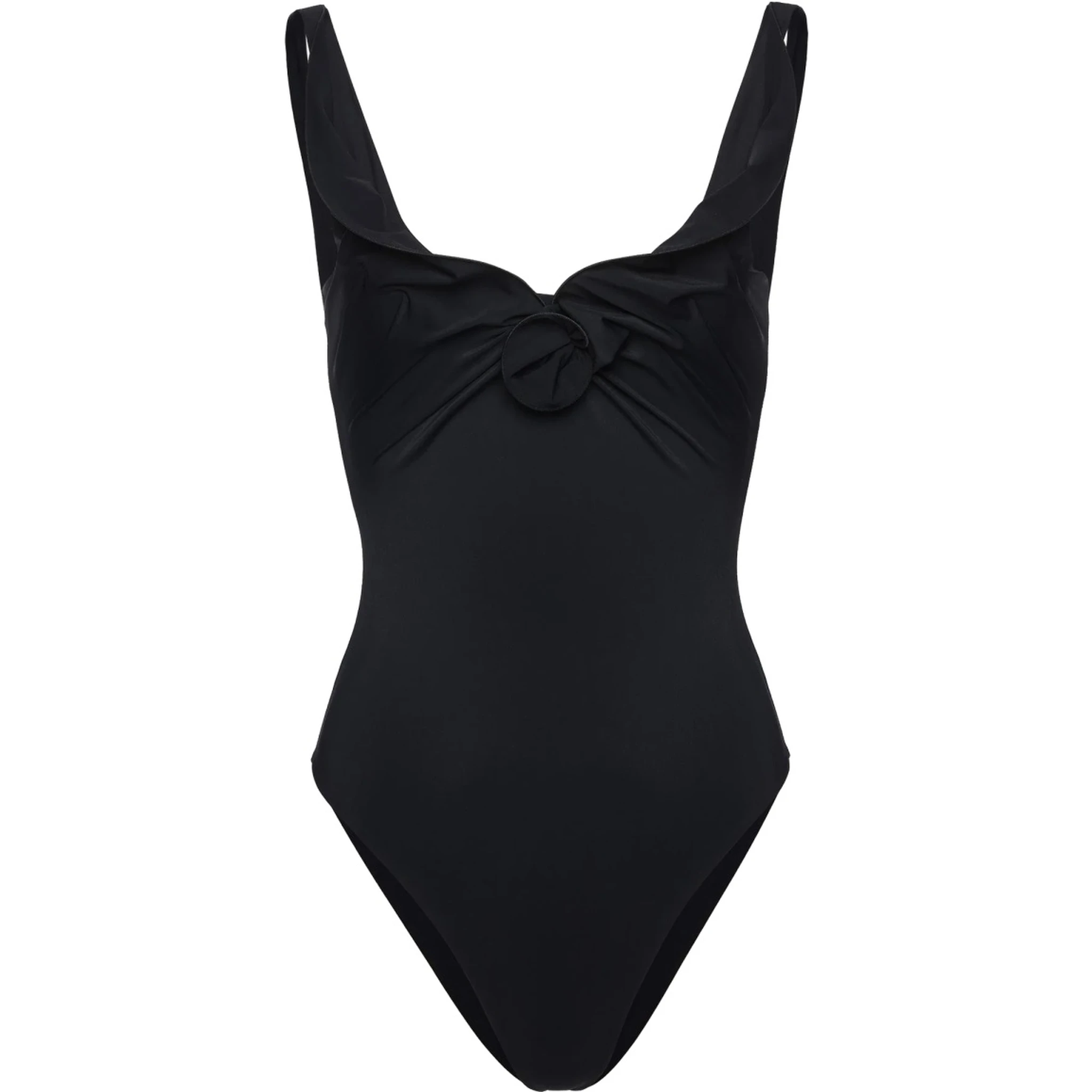 SWIMSUIT WITH FLOWER DETAIL