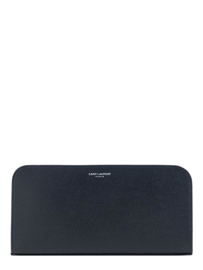 Black Calf Leather Bos Taurus Wallet