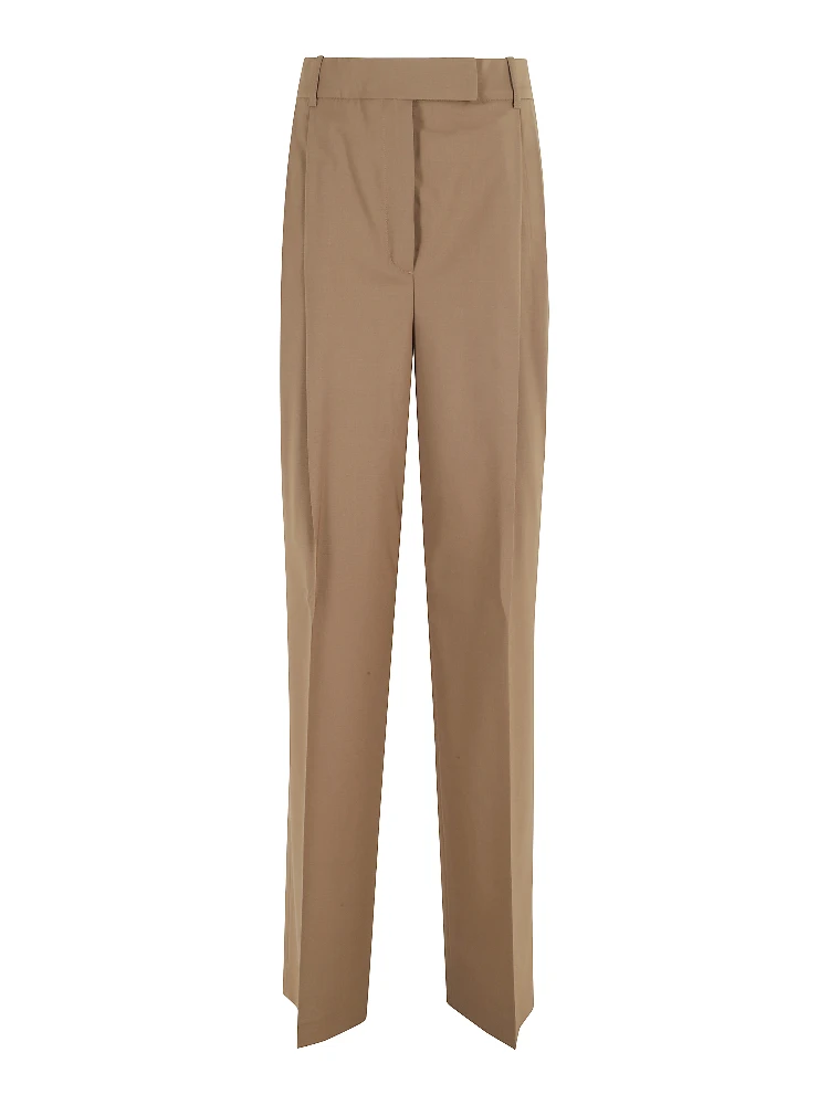 MID WAIST TAILORED TROUSERS